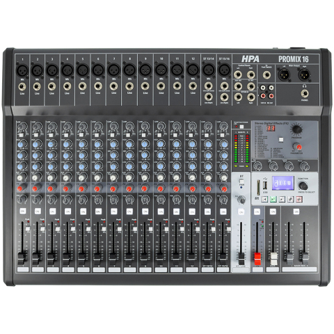 MIXER DIGITAL 16 CANALE 48V BT/USB/SD [1]