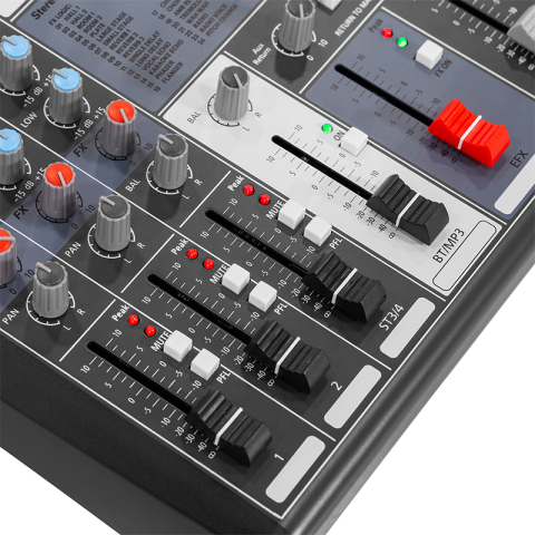 MIXER DIGITAL 4 CANALE 48V BT/USB/SD [7]