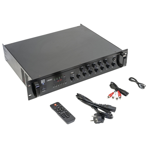 MIXER PA AMPLIFICAT 100V 350W 5 ZONE CU USB/BLUETOOTH/SD/FM [4]