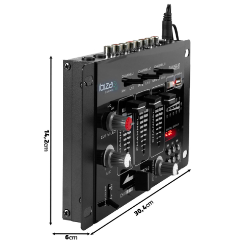MIXER USB DJ-21USB CU FUNCTIE BLUETOOTH [7]