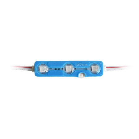 Module LED - MODUL 3 LED-URI SMD5050 ALBASTRU IP67
