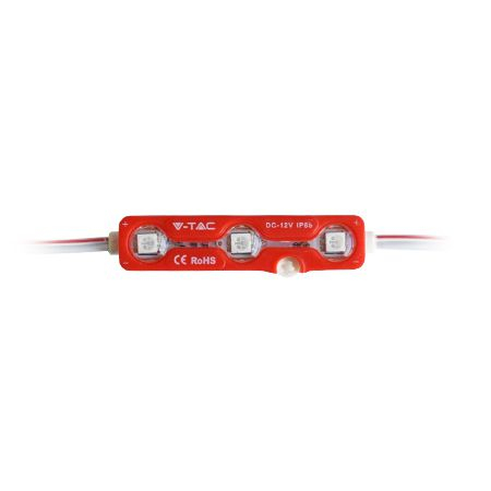 Module LED - MODUL 3 LED-URI SMD5050 ROSU IP67