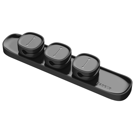Fara Categorie - ORGANIZATOR CABLURI MAGNETIC BASEUS - NEGRU