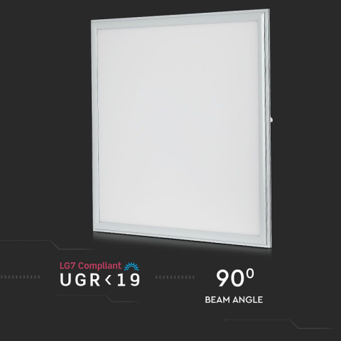 PANOU LED 45W UGR19 60CM X 60CM 6000K ALB RECE [2]