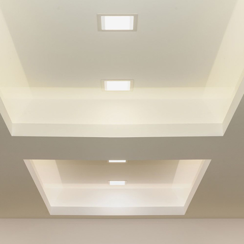 PANOU LED PATRAT INCORPORABIL 6W 6400K ALB RECE [8]