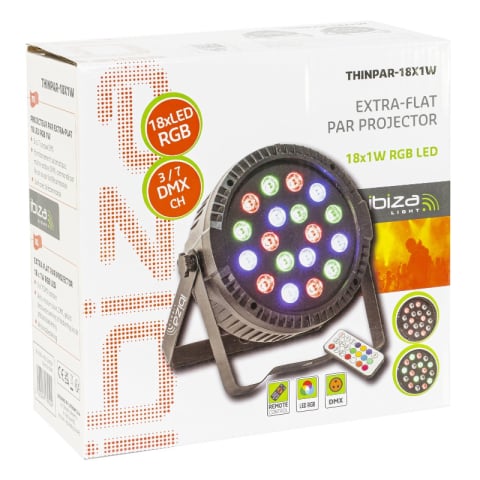 PAR LED RGB 18X1W LED-URI [6]