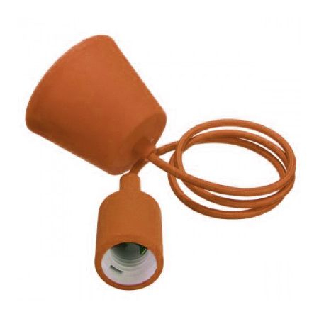 Lustre - PENDUL TAVAN PORTOCALIU 1M, E27