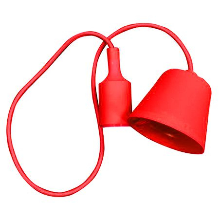 Lustre - PENDUL TAVAN ROSU 1M, E27