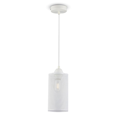 Lustre - PENDUL TAVAN SOCLU E27 220 X 1250MM MAX 60W IP20 - ALB