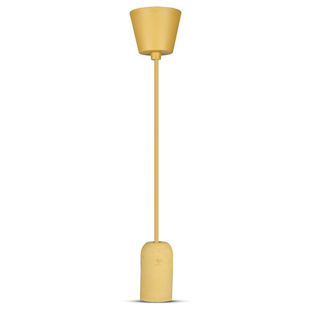 Lustre - PENDUL TAVAN SOCLU E27 -BEJ