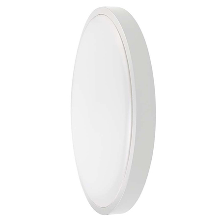 Plafoniere - PLAFONIERA 18W IP44 4000K ALB NEUTRU - ALB