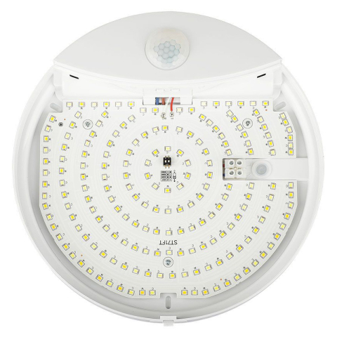 PLAFONIERA LED 15W IP20 SENZOR DE MISCARE 3IN1 - ALB [10]