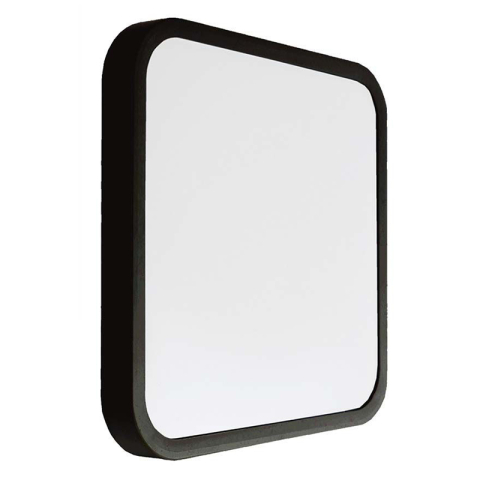 PLAFONIERA LED 18W IP44 6500K ALB RECE - NEGRU [1]