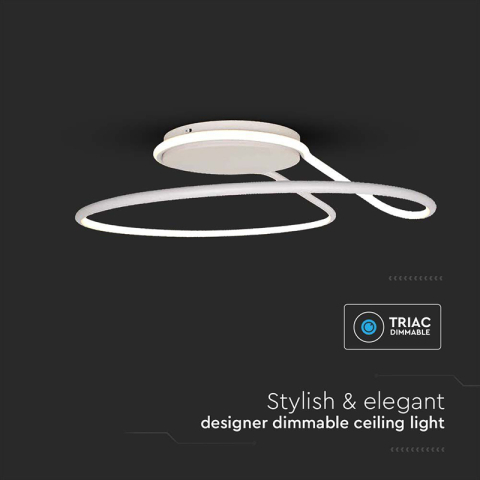 PLAFONIERA LED 24W 3IN1 - ALB [4]