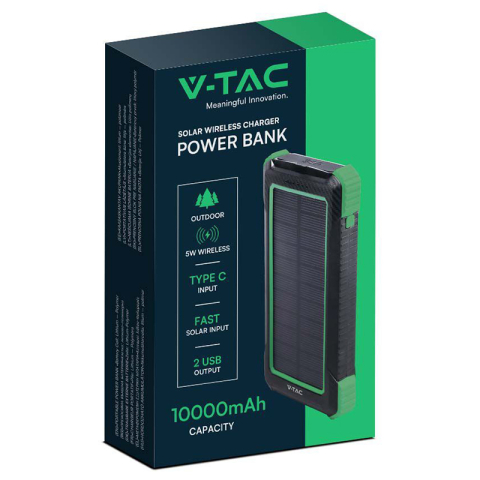 POWER BANK 10000MAH CU INCARCARE SOLARA [2]
