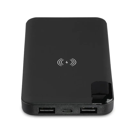 POWER BANK 8000MAH INCARCARE WIRELESS MODEL STAND - NEGRU [12]