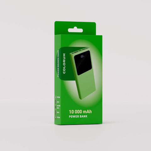 POWER BANK PD + QC 10000MAH - VERDE [3]
