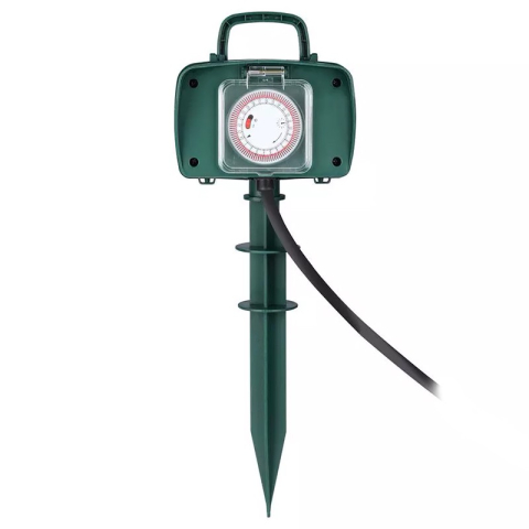 PRELUNGITOR DE EXTERIOR TARUS 2 CAI 3M(3G1.5MM2) IP44 CU TIMER [2]