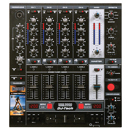 Mixere - PROFESSIONAL DJ MIXER WITH EFFECTS AND BPM
