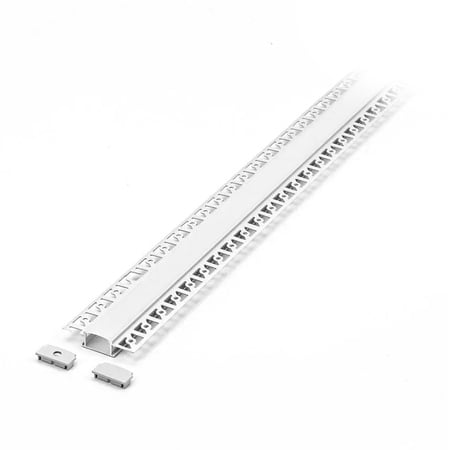 Profil banda LED - PROFIL ALUMINIU PENTRU BANDA LED INCASTRAT PENTRU RIGIPS 2M IP20