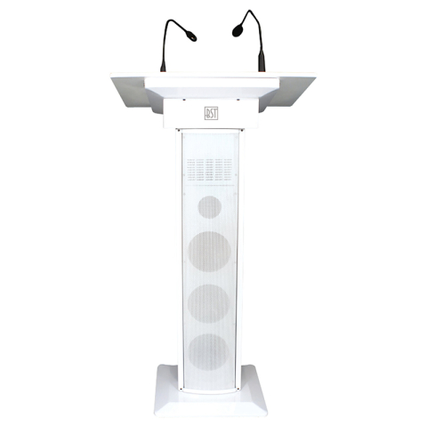 PUPITRU CONFERINTA 60W + MICROFOANE CONFERINTA - ALB [1]