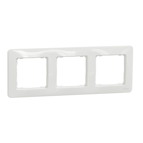 Rama tripla IP 20, Alb, Schneider Sedna Design SDD311803 [1]