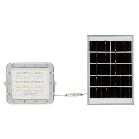 REFLECTOR CU INCARCARE SOLARA 10W 800LM 6400K - ALB [1]