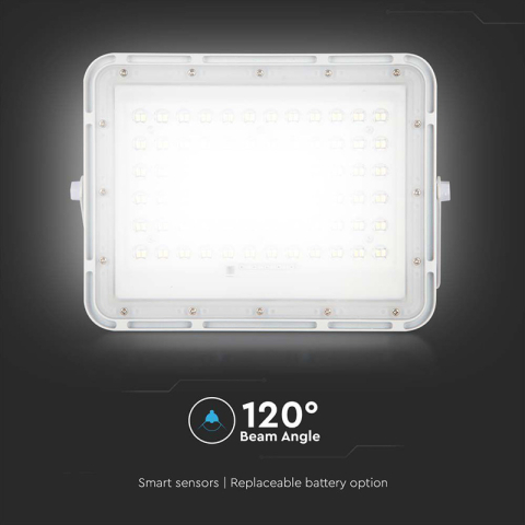 REFLECTOR CU INCARCARE SOLARA 15W 1200LM 6400K - ALB [12]
