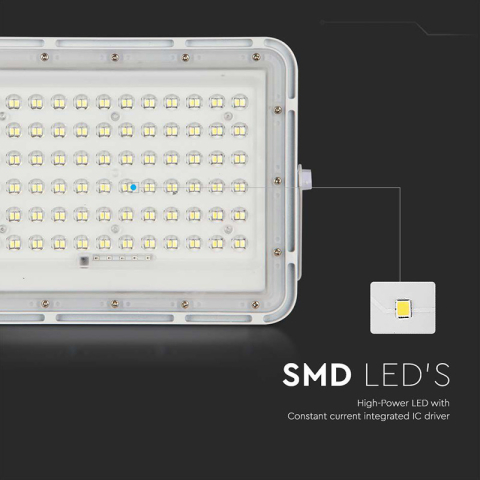 REFLECTOR CU INCARCARE SOLARA 15W 1200LM 6400K - ALB [11]