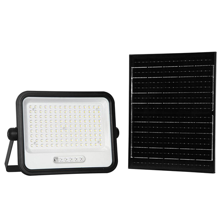 Fara Categorie - REFLECTOR CU INCARCARE SOLARA 300W 7IN1 - NEGRU
