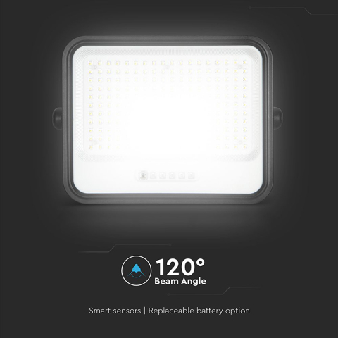 REFLECTOR CU INCARCARE SOLARA 400W 7IN1 - NEGRU [3]