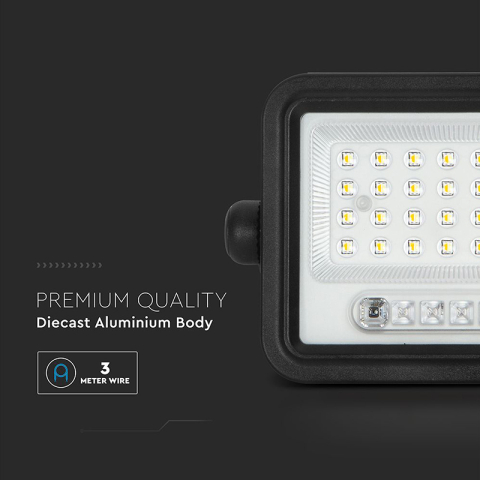 REFLECTOR CU INCARCARE SOLARA 50W 1200LM 7IN1 - NEGRU [2]