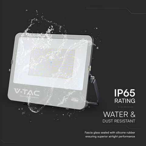 REFLECTOR LED 200W 135LM/W 6500K IP65 CABLU 1M CIP CREE - NEGRU/GRI [8]