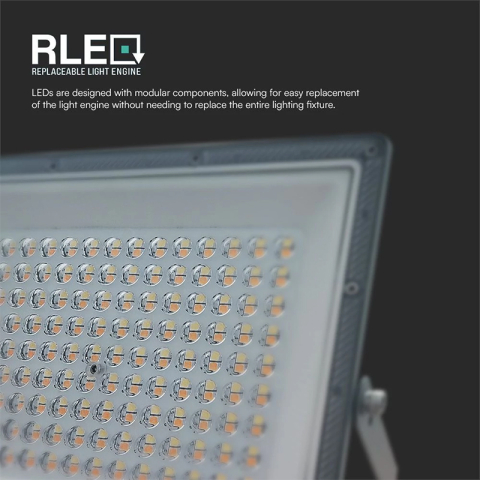 REFLECTOR LED SMD 100W 3IN1 IP65 CABLU - GRI [6]