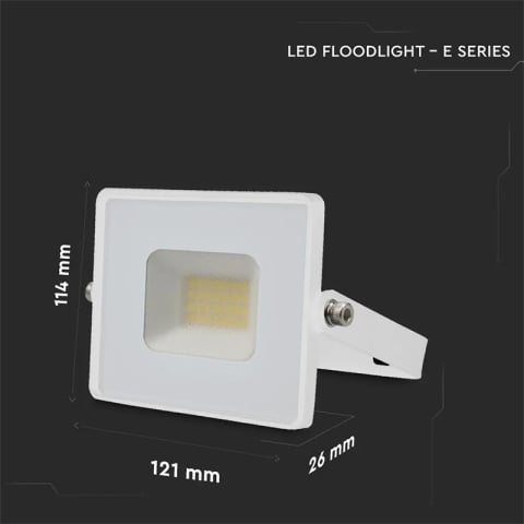 REFLECTOR LED SMD 20W 4000K IP65 - ALB [5]