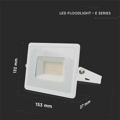 REFLECTOR LED SMD 30W 3000K IP65 - ALB [5]