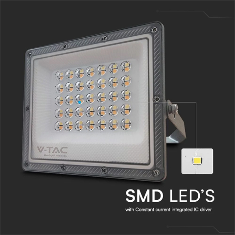 REFLECTOR LED SMD 30W 3IN1 IP65 CABLU - GRI [4]
