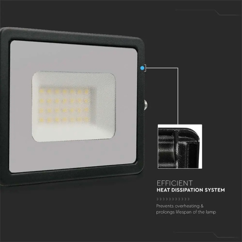 REFLECTOR LED SMD 30W 4000K IP65 - NEGRU [7]