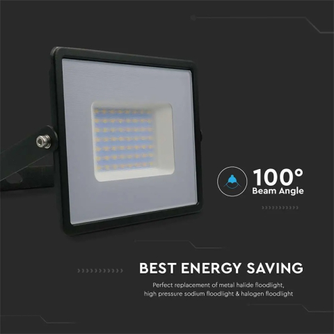 REFLECTOR LED SMD 50W 6500K IP65 - NEGRU [7]