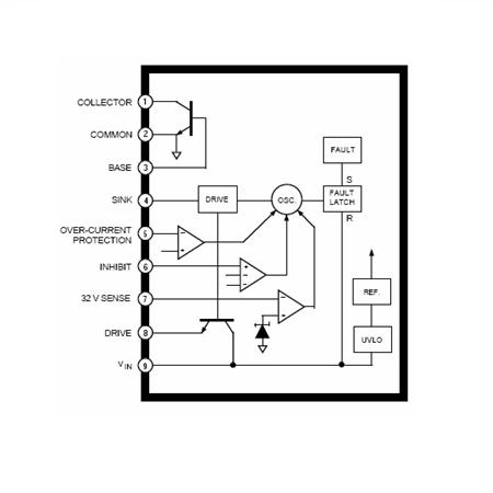 Componente Electronice - REGULATOR PTR SURSE IN COMUT. CU TRANZ. BIP. 6A, 850V