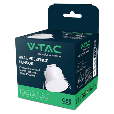 SENZOR PREZENTA ACOPERIRE 3M 1000W IP65 - ALB [2]