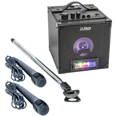 SET KARAOKE BOXA CU STATIV SI MICROFON [2]