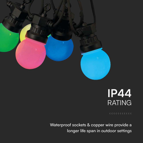 SIR ILUMINAT FESTIV 0.5W RGB 13M IP44 [6]
