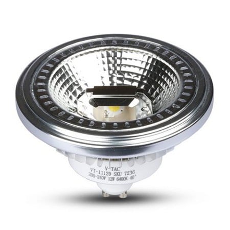 Becuri LED - SPOT LED GU10 AR111 12W 4500K ALB NEUTRU