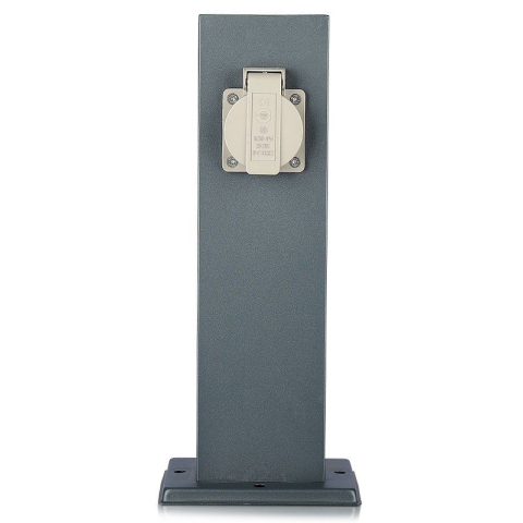 Stâlp Exterior cu Priză 2 Căi IP44 V-TAC SKU-8820 [6]