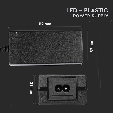Sursă Alimentare LED 12V 30W 2.5A V-TAC pentru Benzi LED SKU-3238 [4]