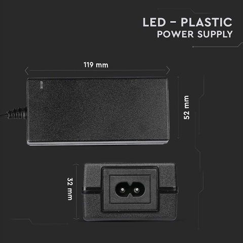 Sursă Alimentare LED 12V 78W 6.5A V-TAC pentru Benzi LED SKU-3240 [3]
