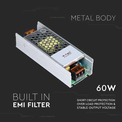 SURSA ALIMENTARE SMPS SLIM 24V 2.5A 60W [6]