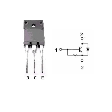 Tranzistoare - TRANZ NPN COMUT. 12A 45W IZOLAT,CU DIODA DE PROTECTIE
