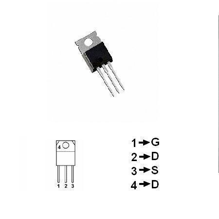 Tranzistoare - TRANZISTOR MOSFET CANAL N 60V 50A 190W 18MOHM